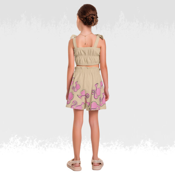 Conjunto Barbie Fashion Rosa & Nude - Image 4