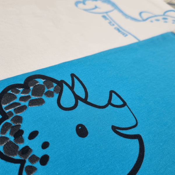 Conjunto Dino Azul e Mescla - Image 6