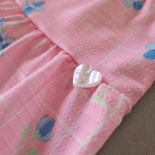 Conjunto Body Floral + Saia Rosa com Lacinho - Image 6