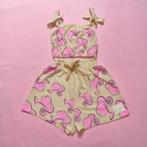 Conjunto Barbie Fashion Rosa & Nude