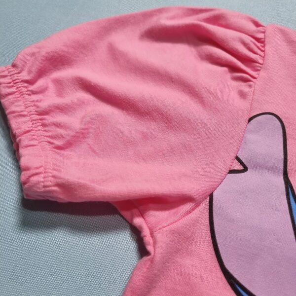 Conjunto Stitch Rosa + Short Saia Bege - Image 9