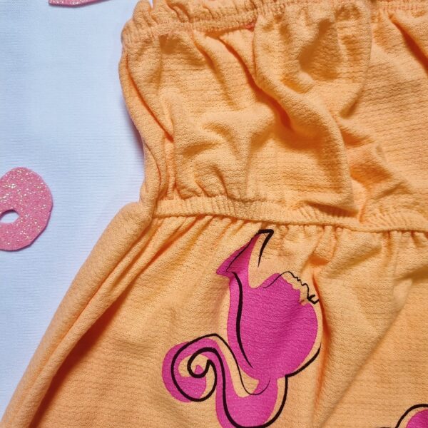 Vestido Barbie Laranja - Image 4