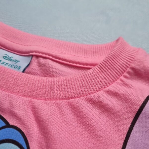 Conjunto Stitch Rosa + Short Saia Bege - Image 10