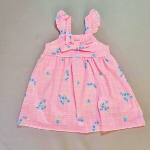 Vestido Rosa com Lacinho – Delicadeza que encanta