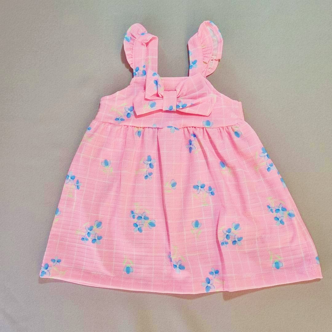 Vestido Rosa com Lacinho – Delicadeza que encanta