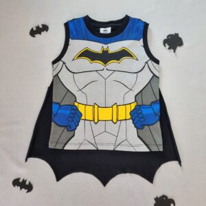 Regata Batman com Capa – Mini Cavaleiro das Sombras