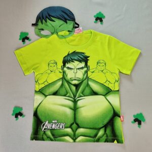 Camiseta Hulk com Máscara – Força dos Vingadores