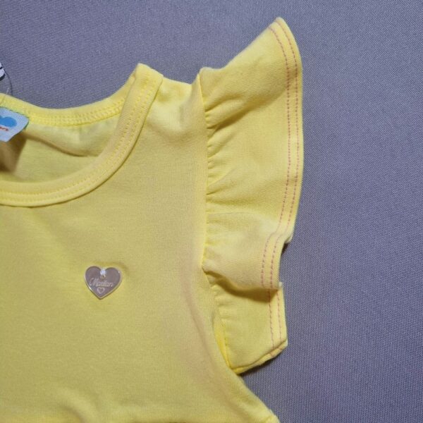 Vestido Amarelo Ursinhas no Coração - Image 2