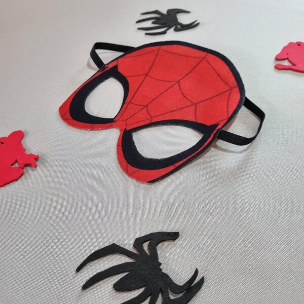 Camiseta Homem-Aranha com Máscara – Mini Herói em Ação - Image 6