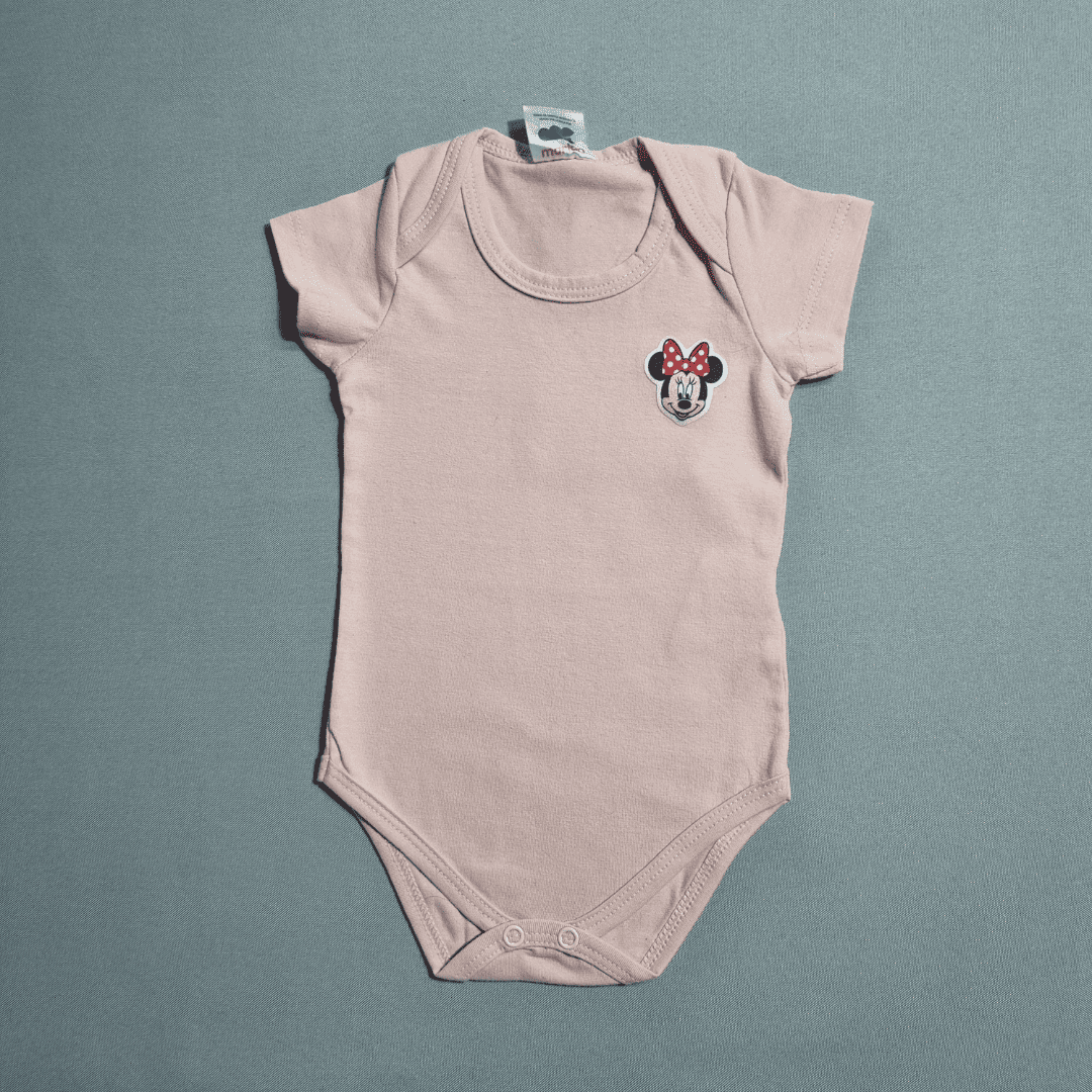 Body Rosa Minnie | Encantos Únicos
