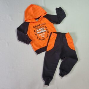 Conjunto Infantil Inverno Marlan – Estilo Aventura com Capuz