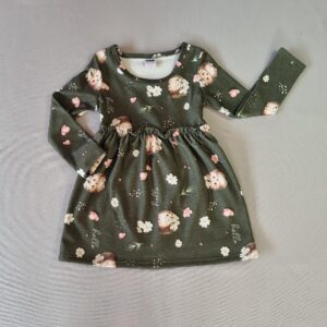 Vestido Infantil Inverno Marlan – Verde Olive